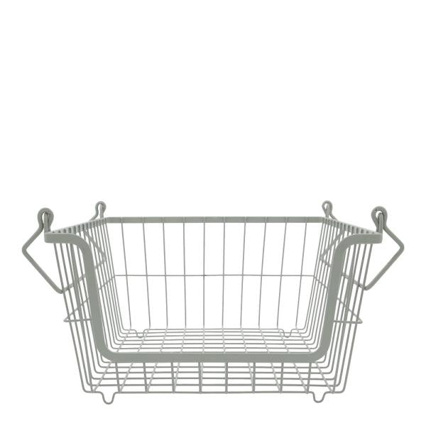 Kurv NVNico 27x35x15 cm grå