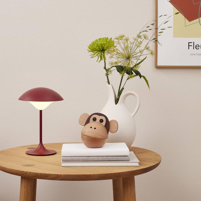 Eclipse bordlampe ruby red