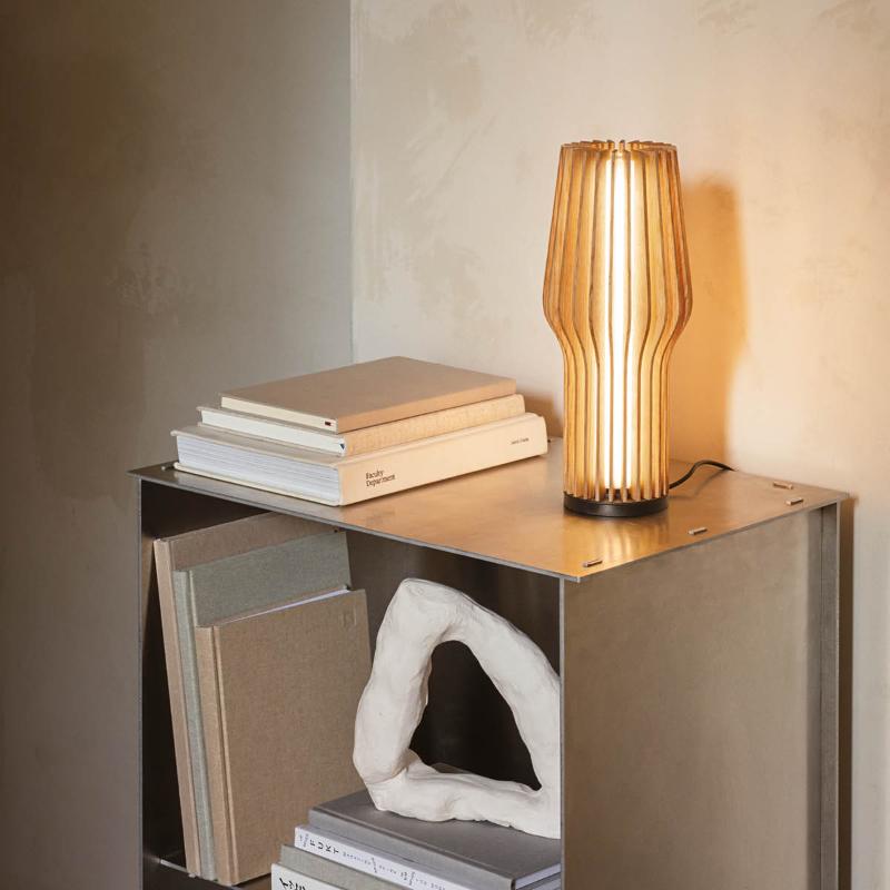 Radiant LED batteri lampe oak