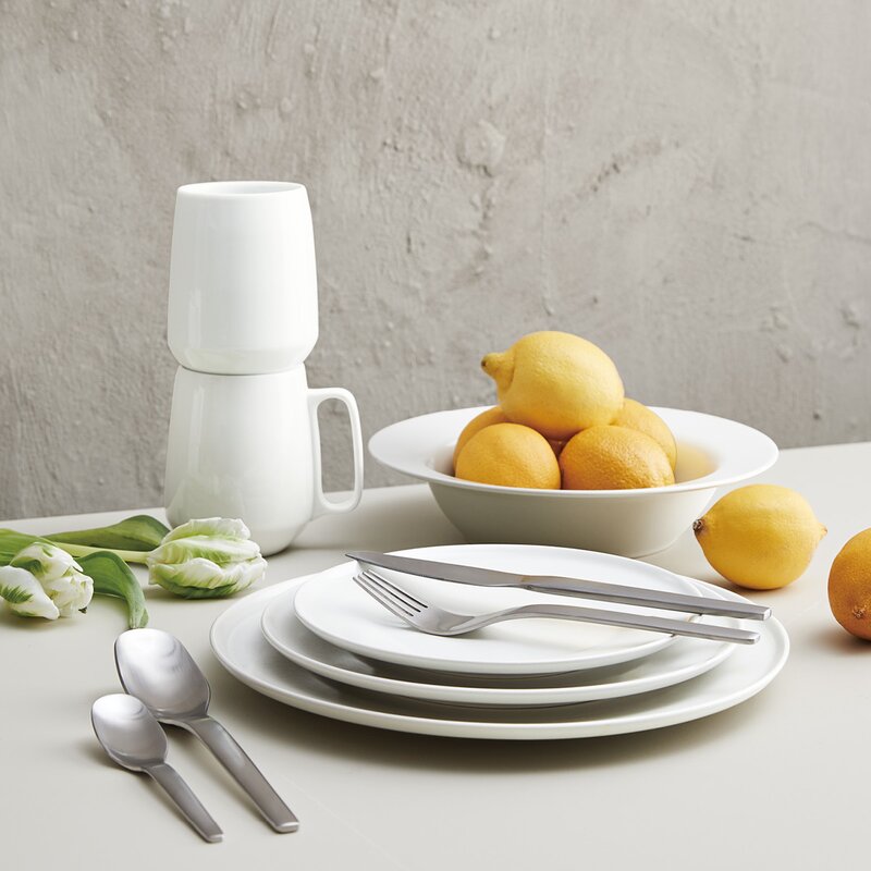ENSO servisesett 16 deler super white
