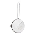 Julepynt medaljong m/fotoramme 7x7 cm mormor sølv