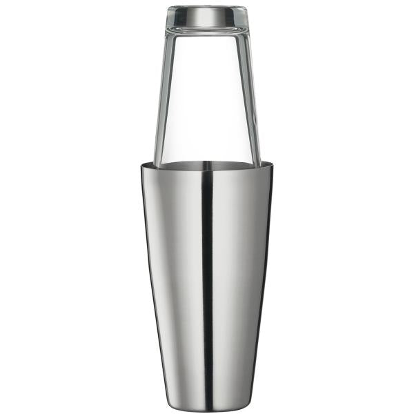 Bostonshaker i rustfritt stål/glass 400 ml