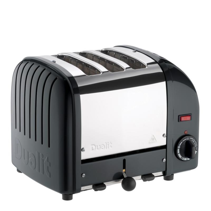 Classic Combi brødrister 3 skriver + toastrist rustfri