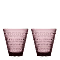 Kastehelmi glass 30 cl røsslyng 2 stk