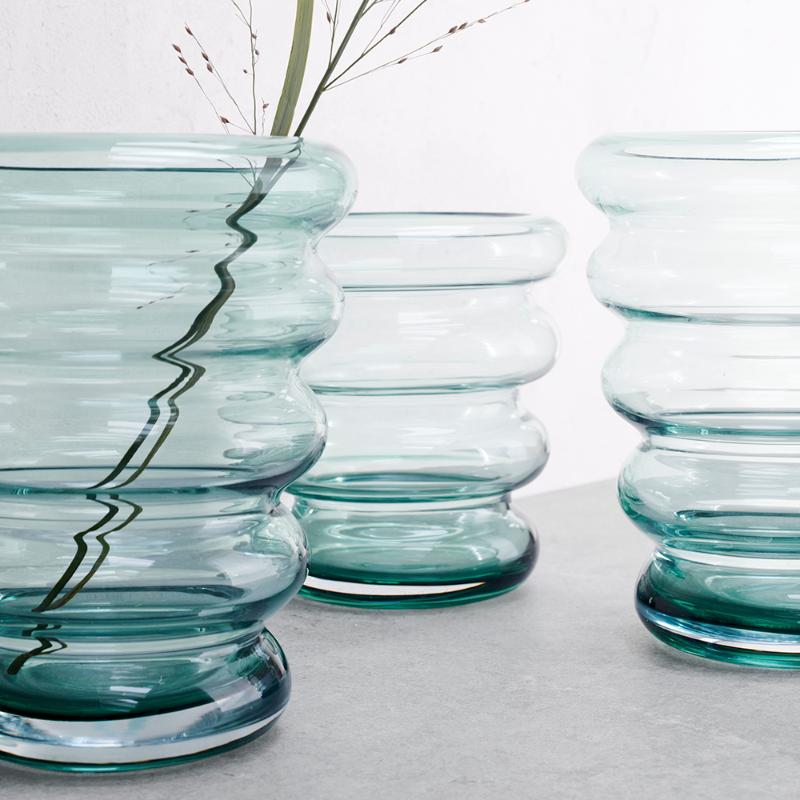 Infinity vase 16 cm mint