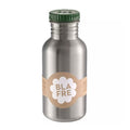 Stålflaske 500 ml mørkegrønn