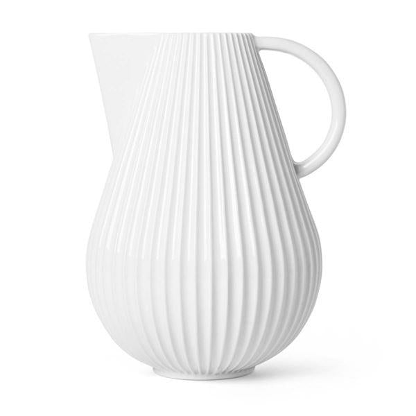 Tura kanne/vase h27,5 hvit