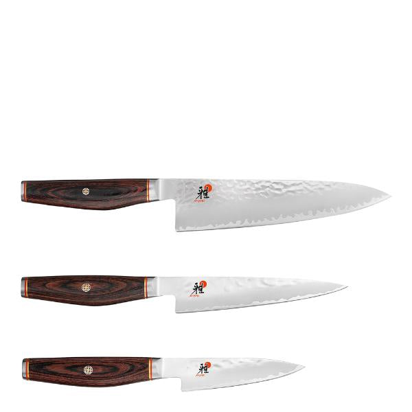 Artisan 6000 MCT knivsett 3 deler shotoh/shotoh/kokkekniv