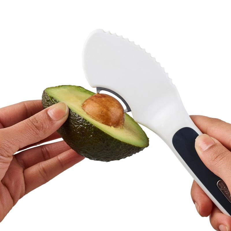 Tool avocado skreller 4 i 1 hvit