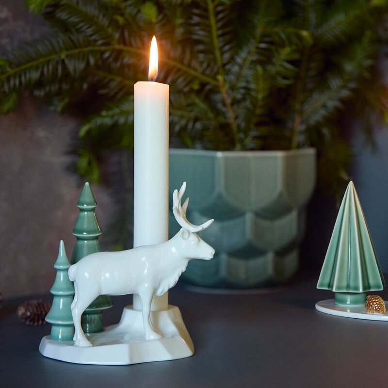 Winter Stories lysestake 14,5 cm reindeer
