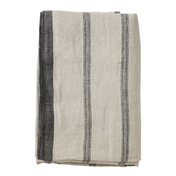 Thea duk 145x270 beige/denim stripe