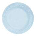 Confetti pastatallerken 23 cm aqua