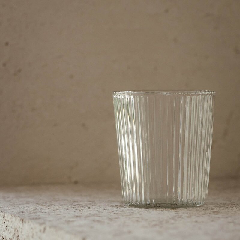 Ribbed Elegance glass White Haven 25 cl