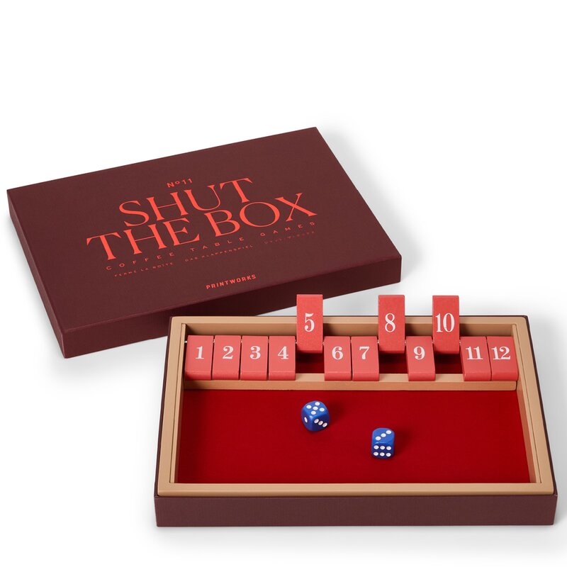Classic shut the box spill
