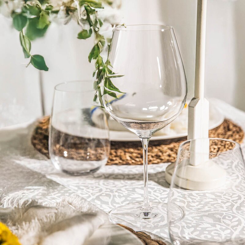 Elegance rødvinsglass 63 cl 2 stk klar