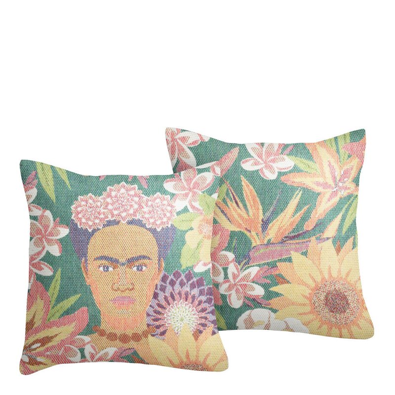Frida Kahlo Flores putetrekk 40x40 cm