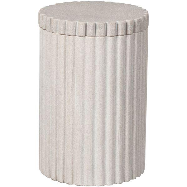 Platon oppbevkrukke 15x10 cm sand