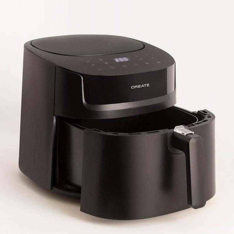 Airfryer single kurv 6,2L svart