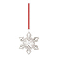 Jul 2024 ornament snøfnugg sølv