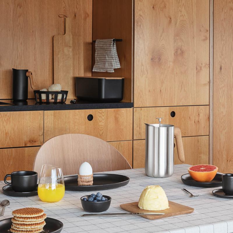 Nordic Kitchen oval tallerken 26 cm svart