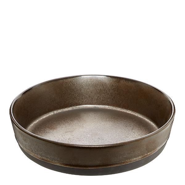 RAW Metallic Brown suppetallerken 19,4 cm