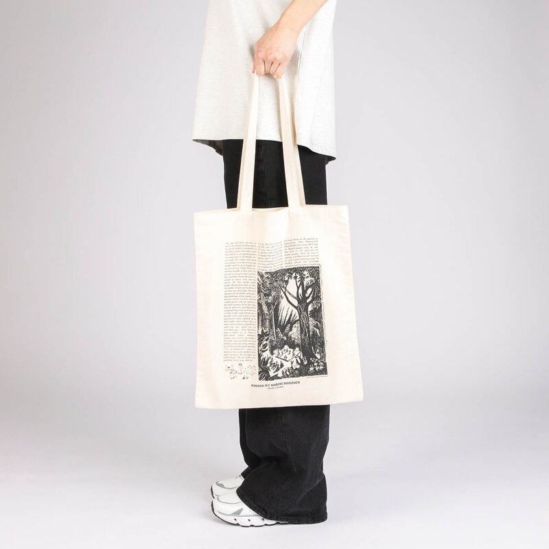 Mummi Novels handlenett 38,5x42 cm Kometen naturhvit