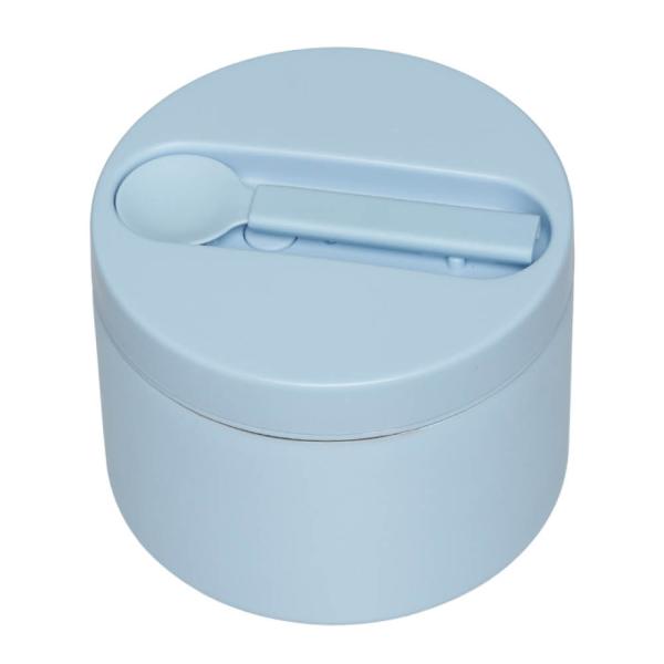 Travel mattermos 0,33L lys blå