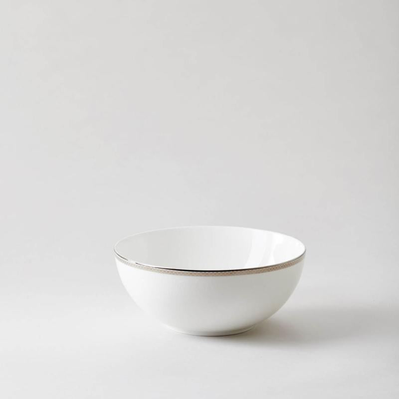 Silver Paisley bolle 19 cm
