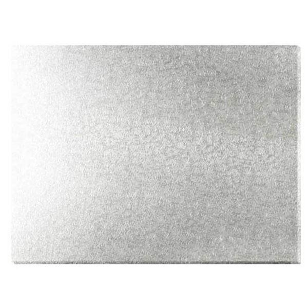 Kakebrett rektangulært 33x46 cm 2 stk sølv