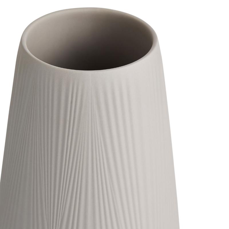 Jasper Folia høy vase 31 cm mink