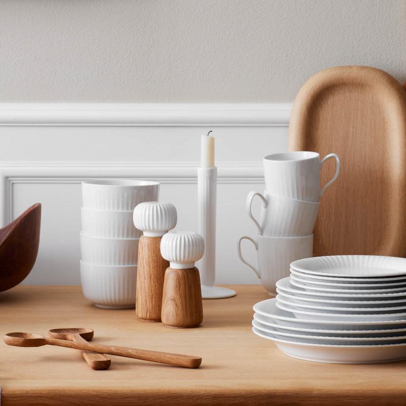 Hammershøi salatbestikk 27 cm tre