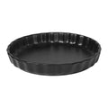 Vig ovnfast tertefat 25x4 cm antikk svart