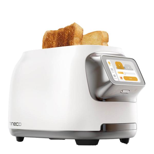 Toasty One digital brødrister 2 skiver hvit