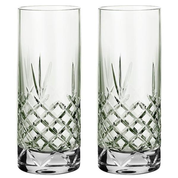 Crispy Highball glass 37 cl 2 stk emerald