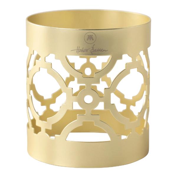 Cape serviettring 4 stk champagne