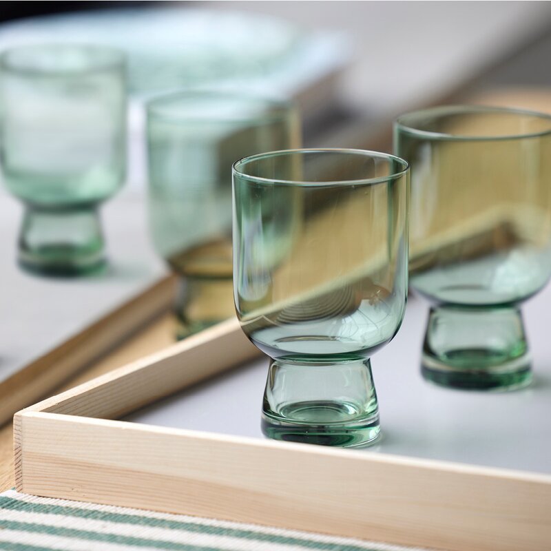 Sorrento vannglass 30 cl 4 stk grønn