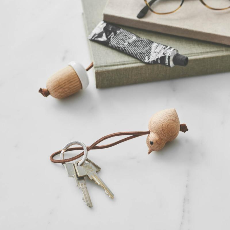 Nordic Tales ornament Sparrow brun