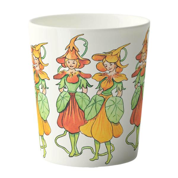 Elsa Beskow nasturtium krus 28 cl hvit