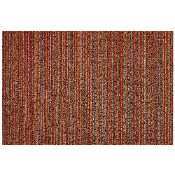 Skinny Stripe dørmatte 61x91 cm orange