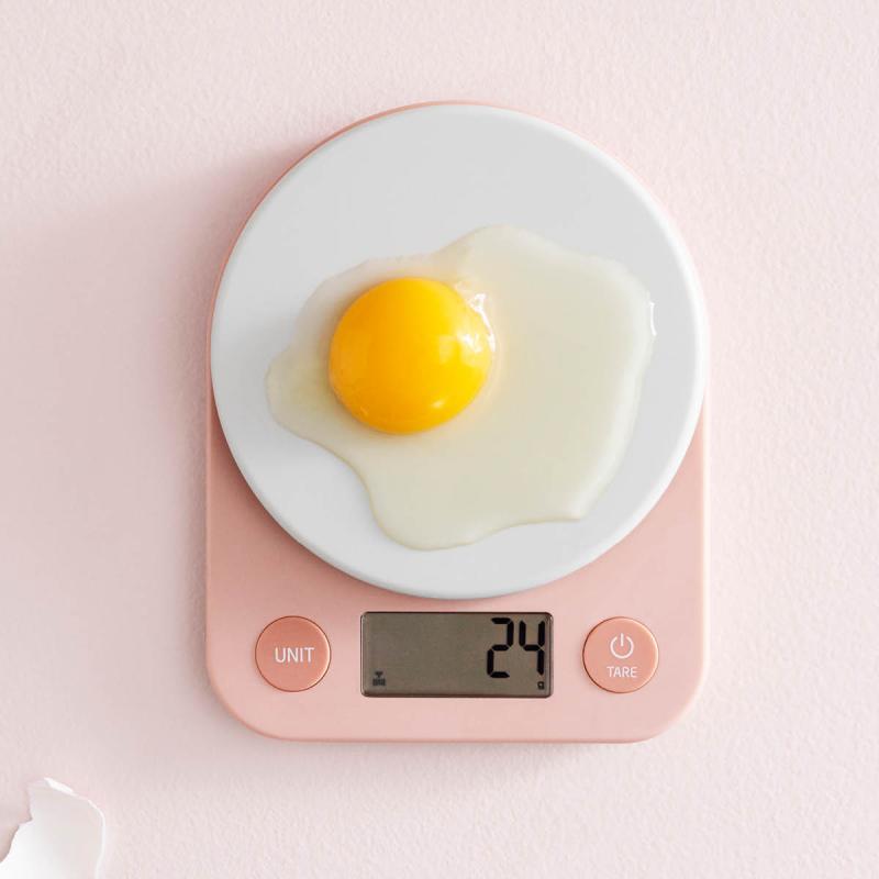 FOODIE kjøkkenvekt 0,5 kg light rose