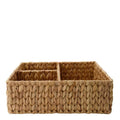 Store kurv 30x30x10 cm natur