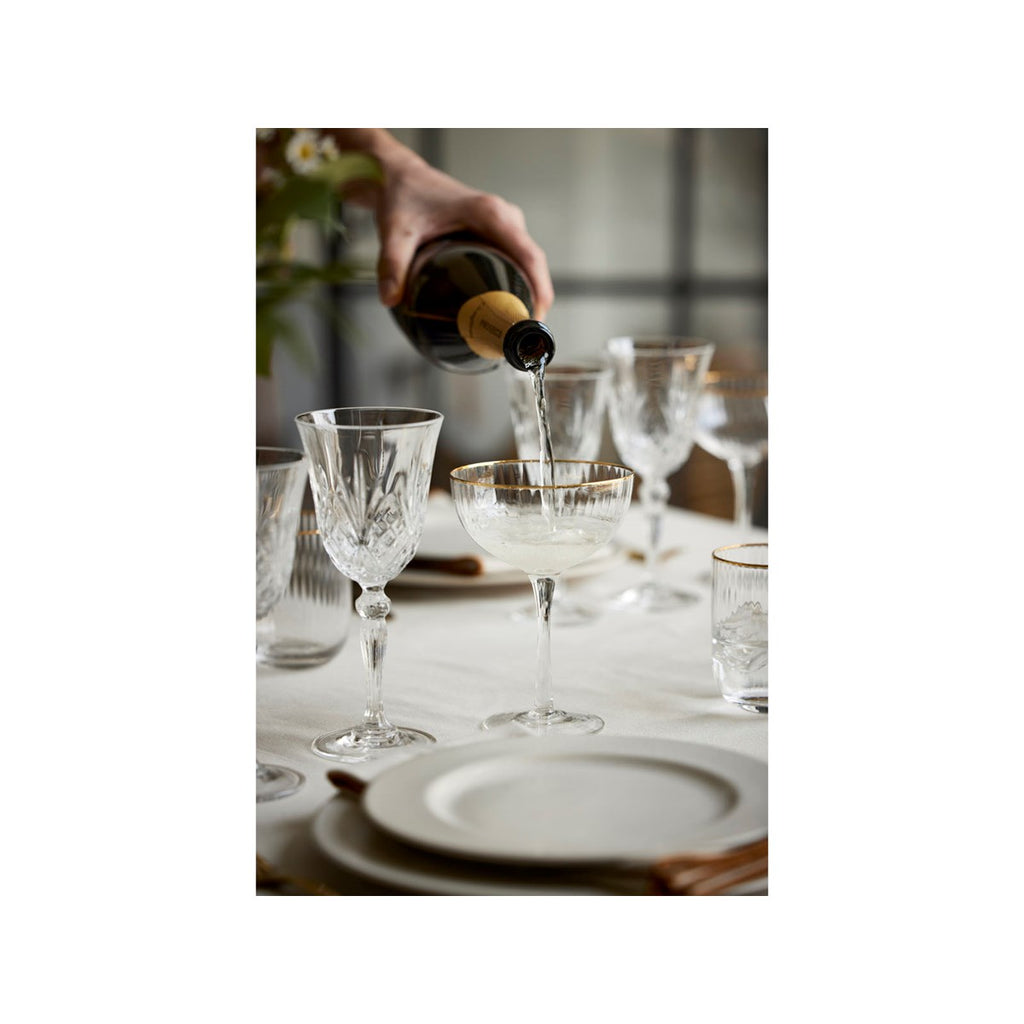 Palermo cocktailglass 31,5 cl 4 stk gold