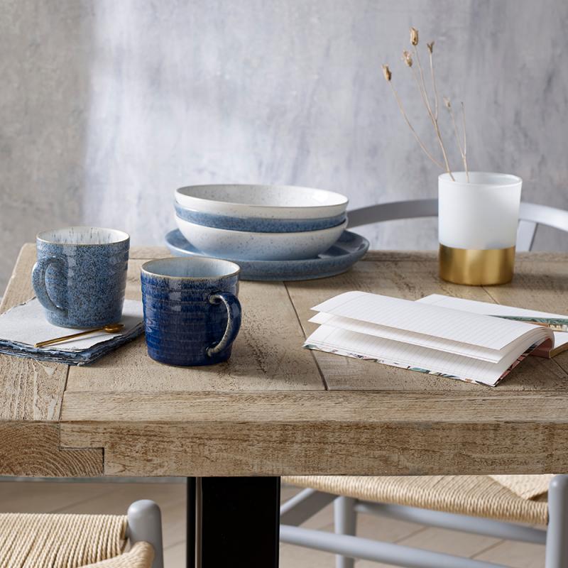 Studio Blue Chalk pastatallerken 22 cm