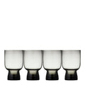 Sorrento vannglass 30 cl 4 stk smoke