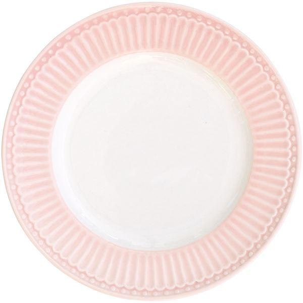 Everyday Alice tallerken 26,5 cm pale pink