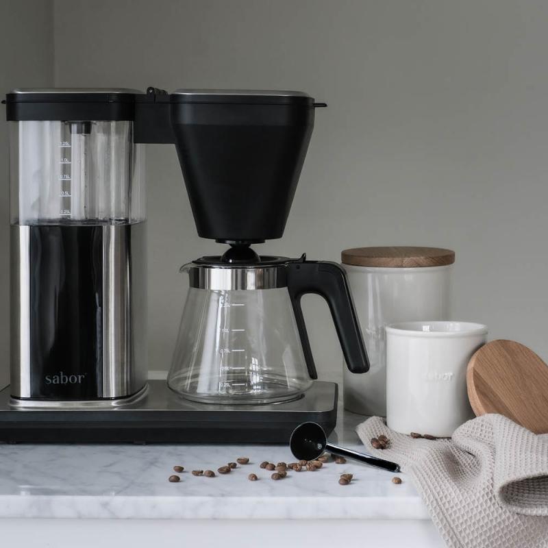 Ultimate kaffetrakter 1,25L svart/børstet