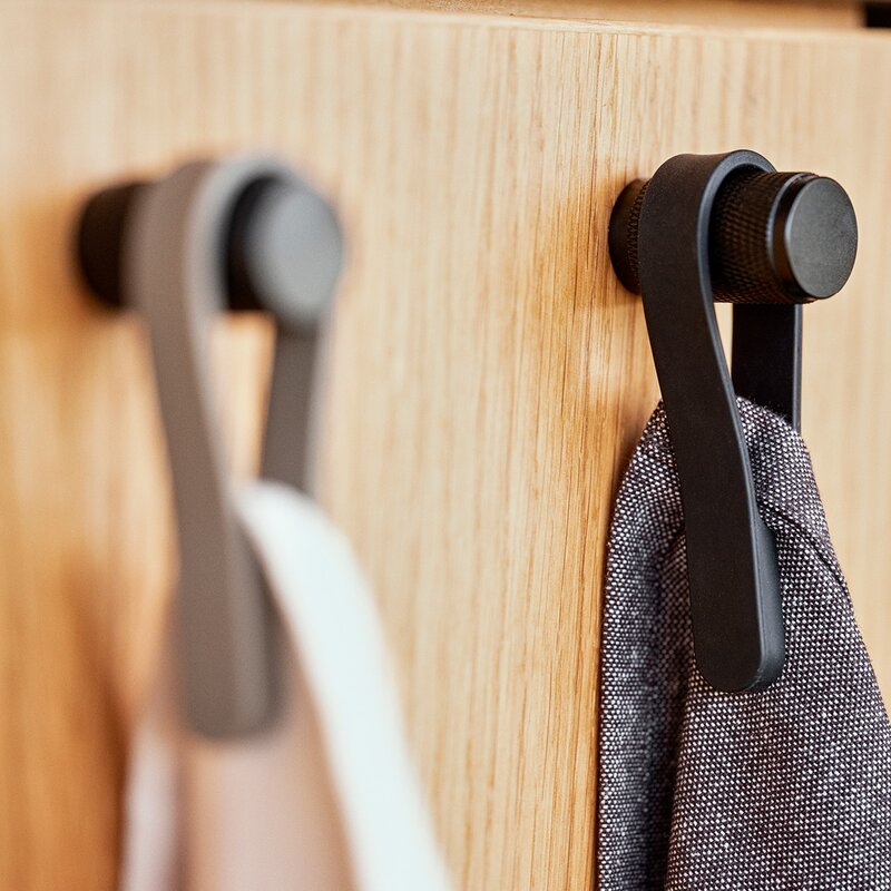 Lopp magnetisk håndklestropp 2 stk olivengrønn