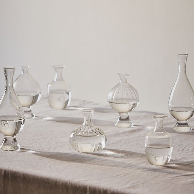 Como vase 13 cm klar