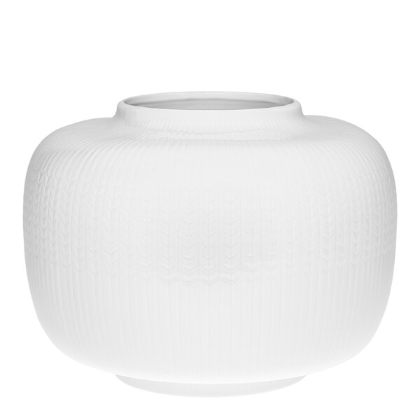 Swedish Grace vase 22x17 cm snø/hvit