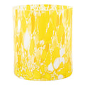 Swirl drikkeglass/lykt 35 cl gul multi